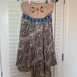 Flying Tomato Strapless Dress